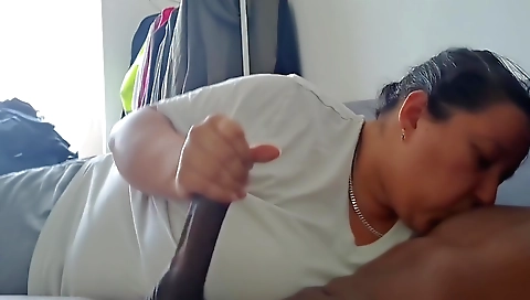 Sucking Bbc Big Hard Cock Squirting Cum In My