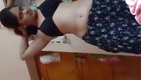 Sexy Booby Girl Fingering Her Virgin Pussy