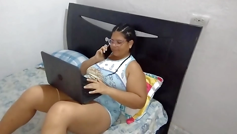 Hindi Sex - I Surprise My Little 18 Year Old Stepdaughter Masturbating And I End Up Fucking Her Delicious Pussy